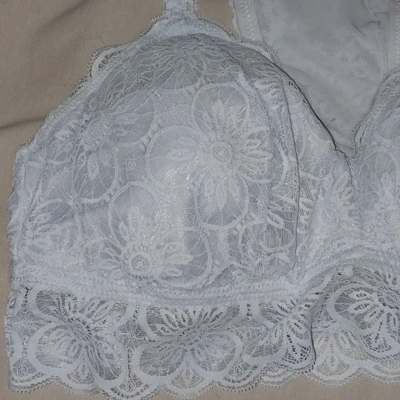 aerie White Lace Bralette - Picture 4 of 5